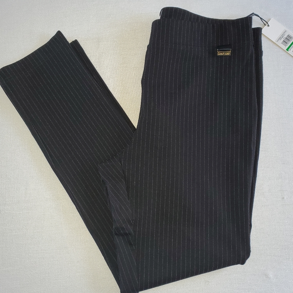 Calvin Klein pinstripe pants